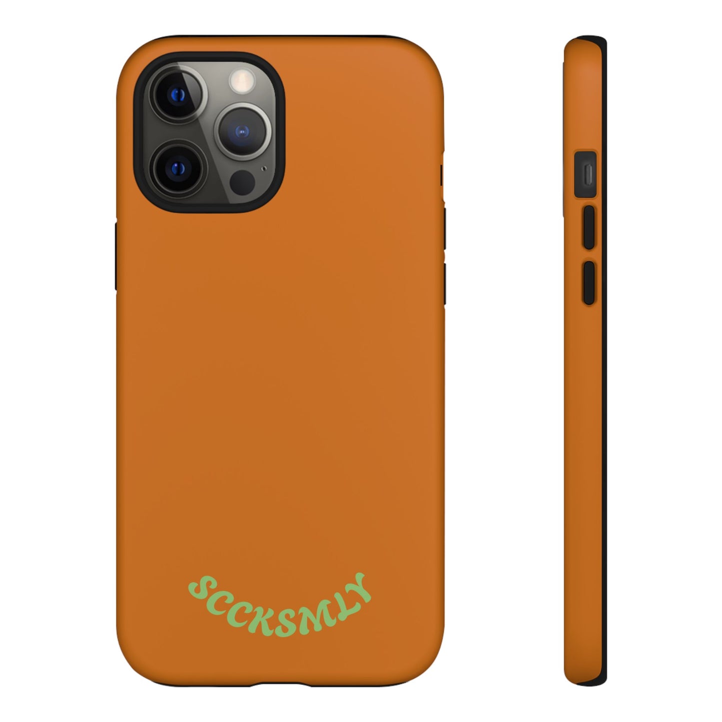 SOLID Terracotta Caoal Tough Case for Apple
