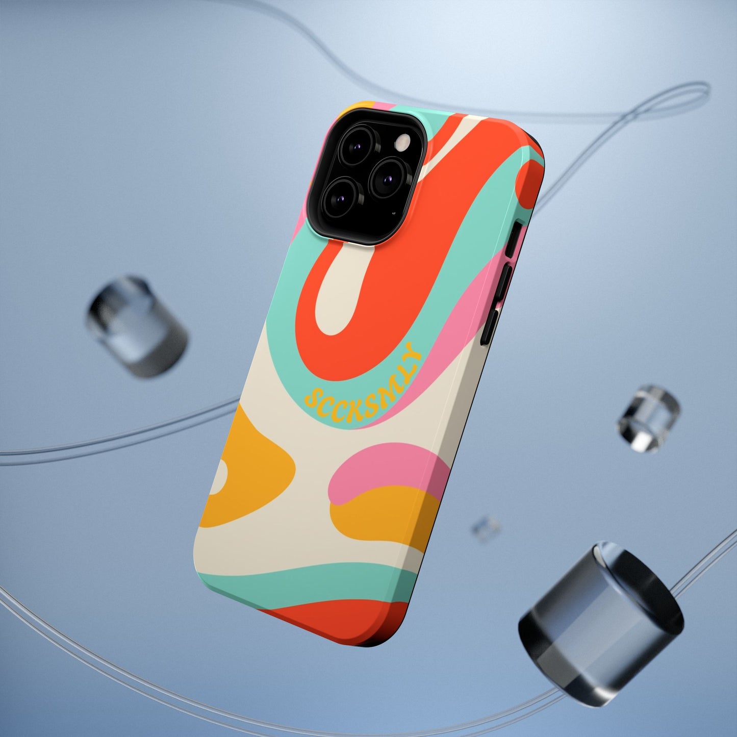Psychodelic Acid Swirl Phone Case for Apple