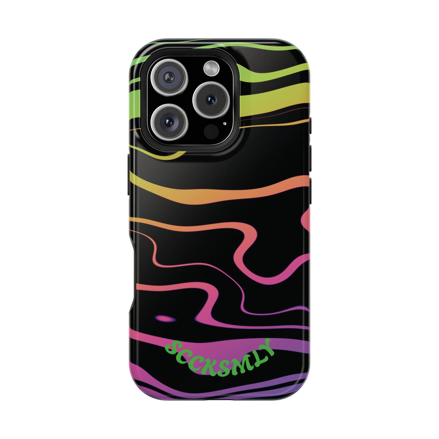 Dark Rainbow Phone Case for Apple