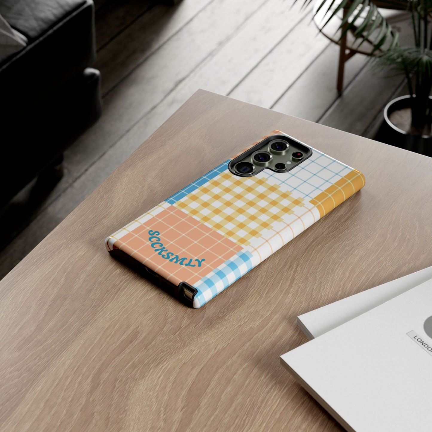 Joy Checkmate Phone Case for Samsung