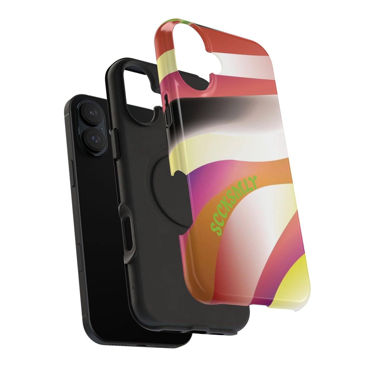 Neutral Waves Phone Case for Apple
