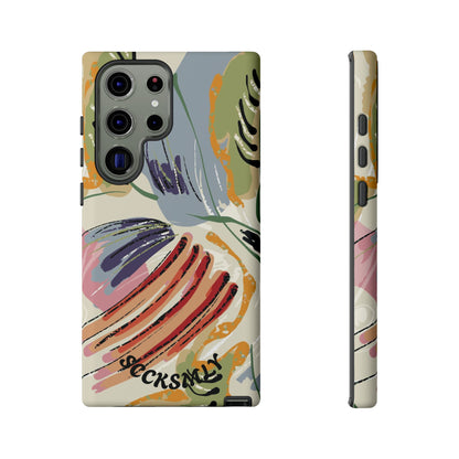 Botanical Strokes Palette Tough Phone Case for Samsung