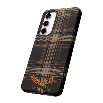 Brown Bread Plaid Tough Phone Case Samsung