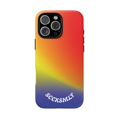 Volcanic Rain Tough Phone Case for Apple