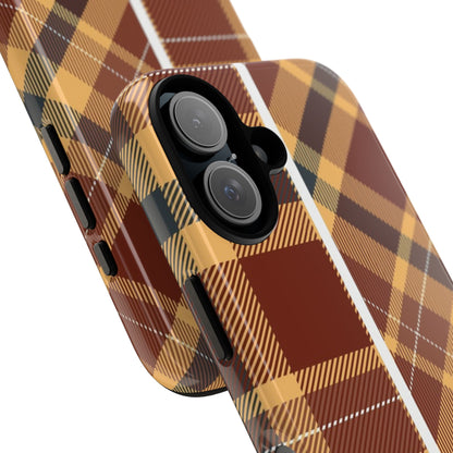 Autumn Plaid Phone Case for Apple