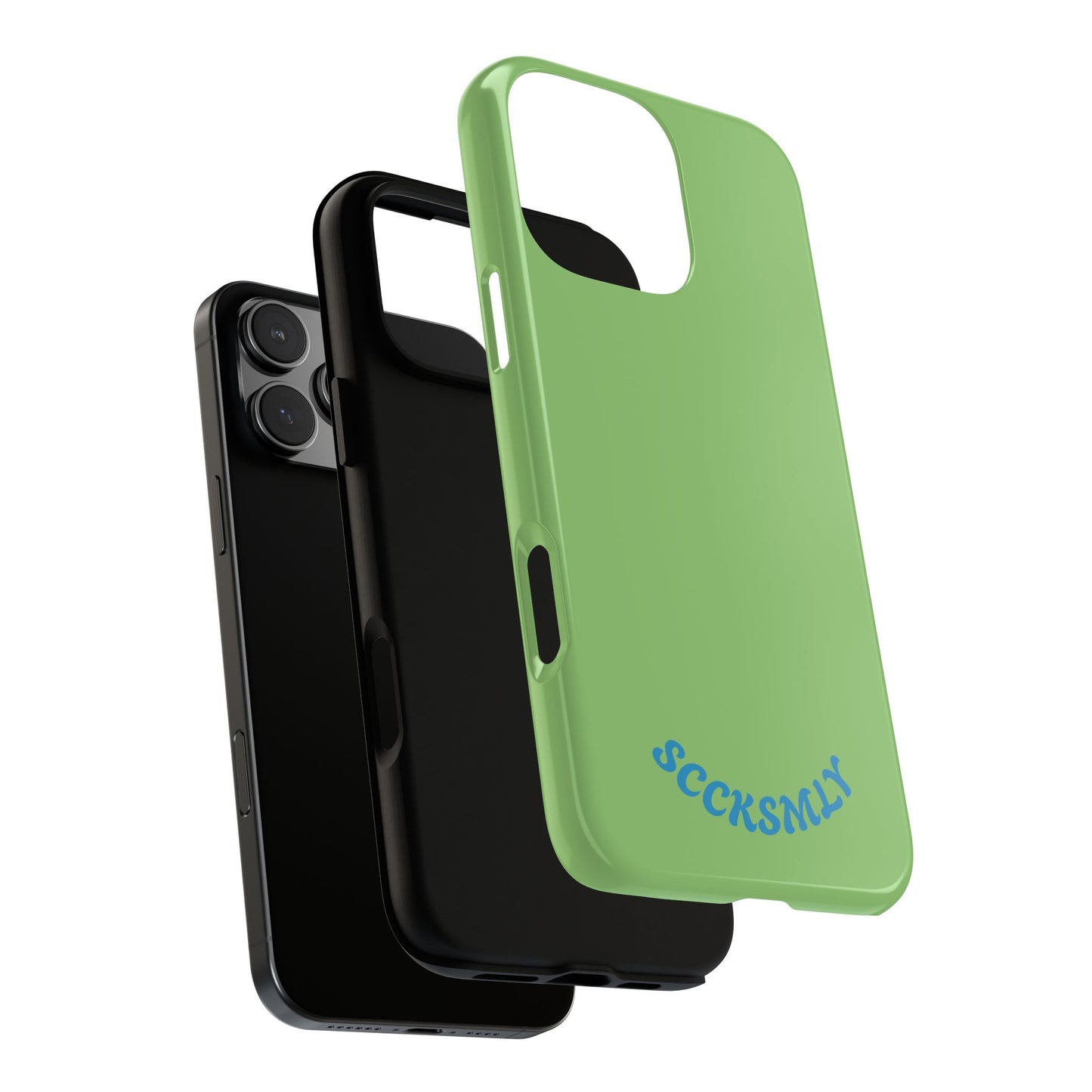 SOLID Sour Lime Tough Case for Apple