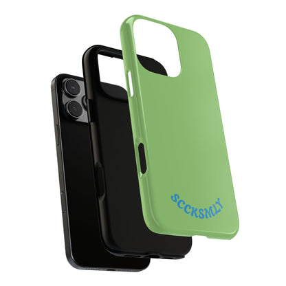 SOLID Sour Lime Tough Case for Apple
