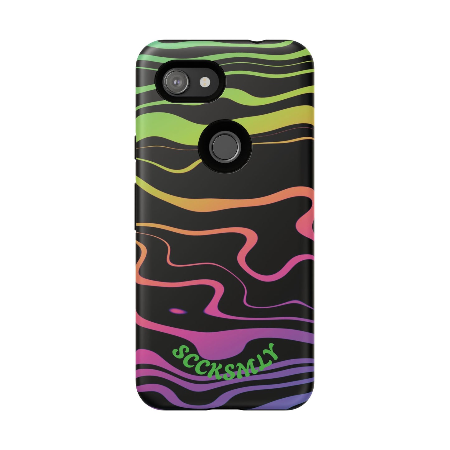 Dark Rainbow Phone Case For Google Pixel