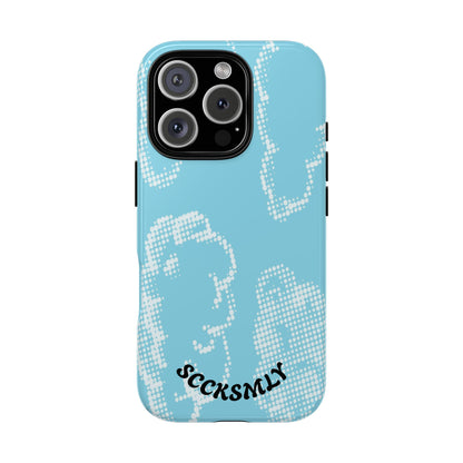 Comic Dot Sky Tough Phone Case for Apple