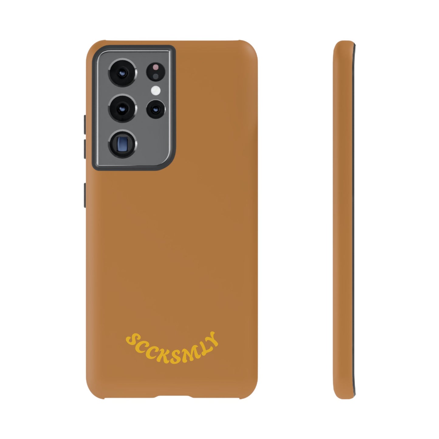 SOLID Spice Caramel Tough Case for Samsung