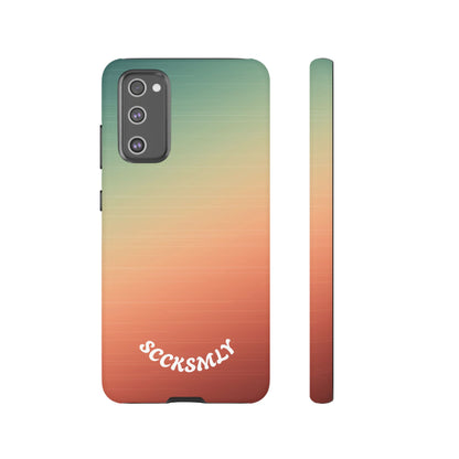Warm Ombré Tough Phone Case for Samsung