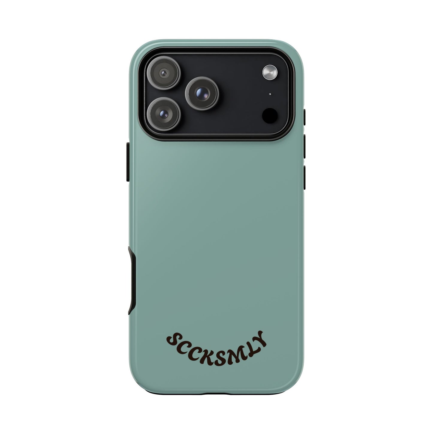 SOLID Fudge Mint Crunch Tough Phone Case for Apple