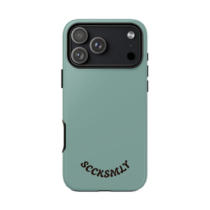 SOLID Fudge Mint Crunch Tough Phone Case for Apple