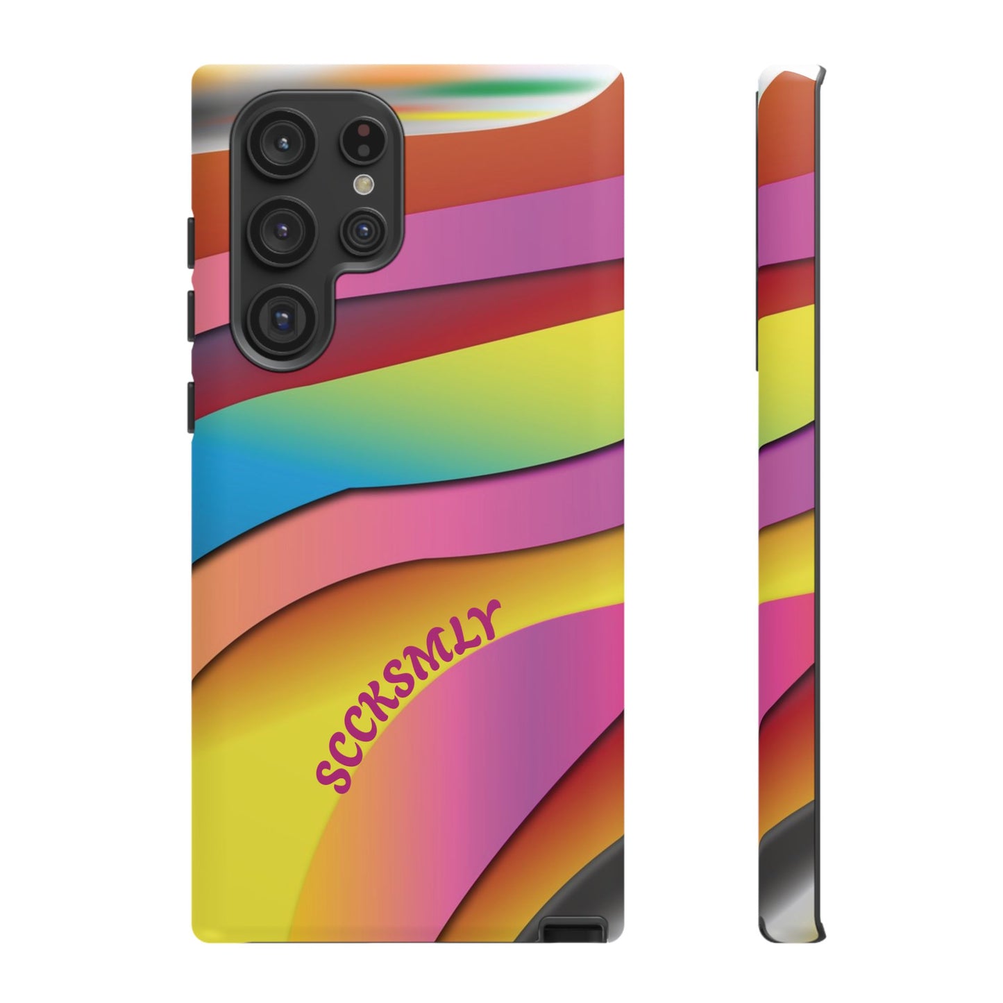 Modern Retro Rainbow Phone Case for Samsung