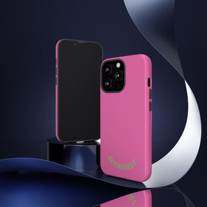 SOLID Sweet Static Pink Tough Case for Apple