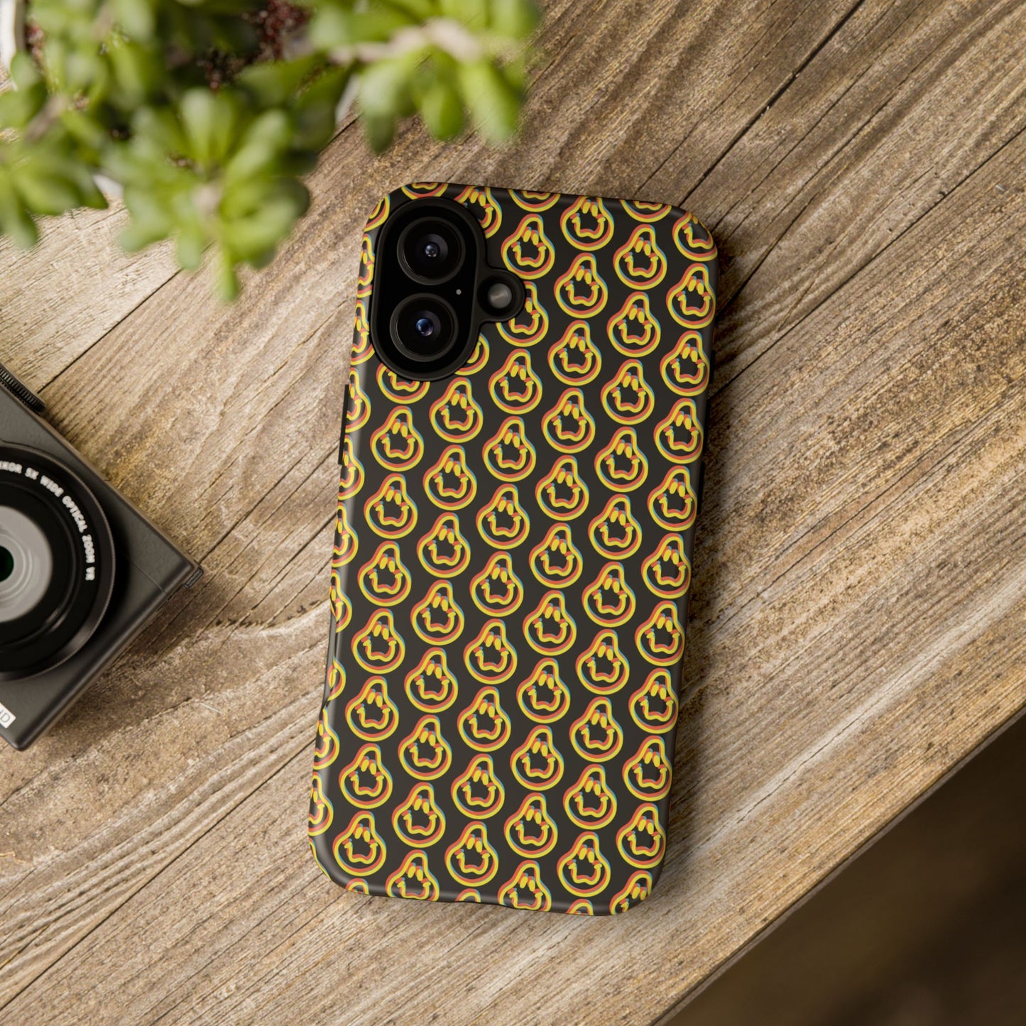 Solid SCCKSMLY Tough Phone Case for Apple