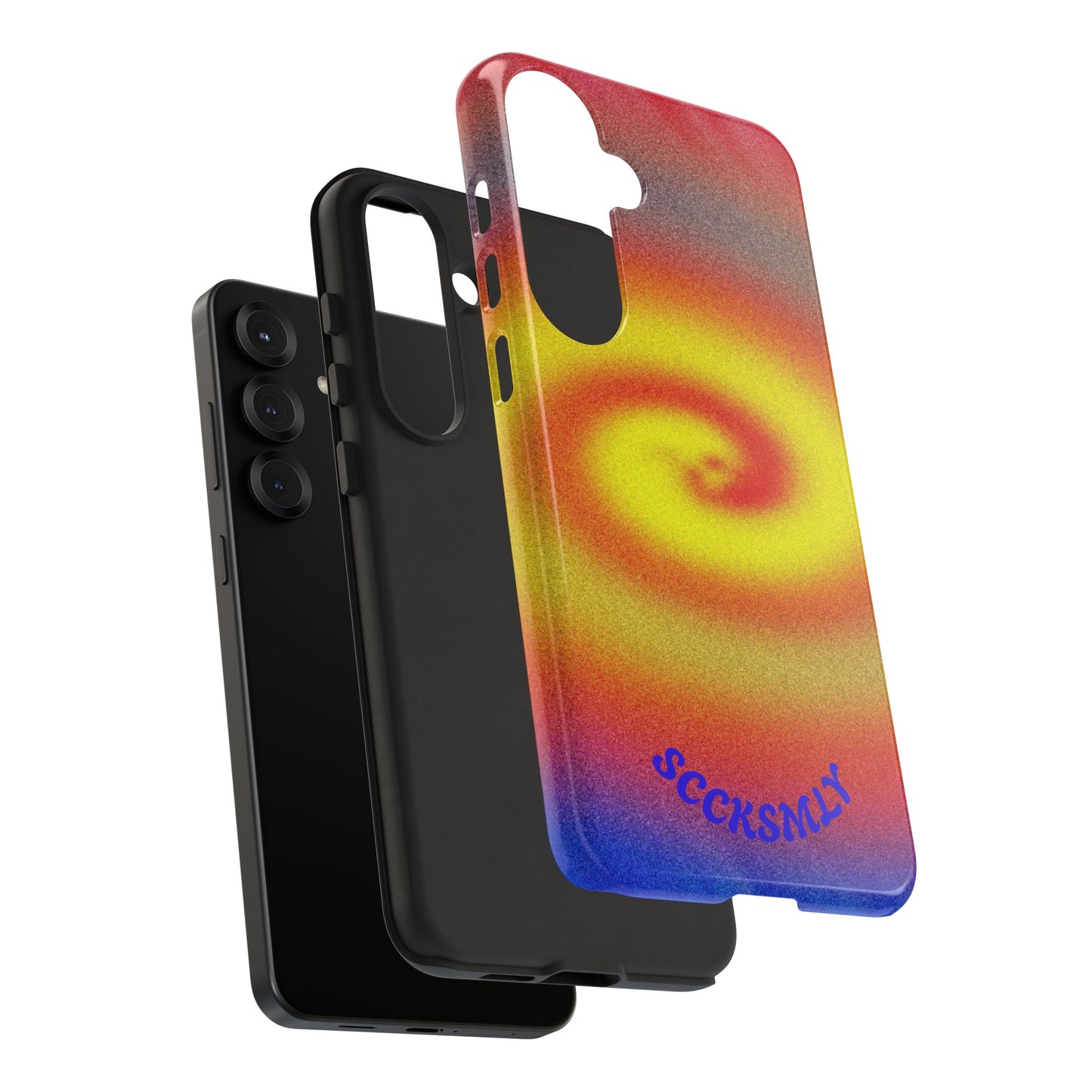 Toxic Spiral Tough Phone Case for Samsung