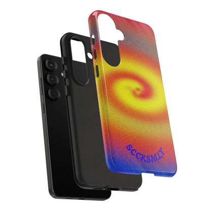 Toxic Spiral Tough Phone Case for Samsung