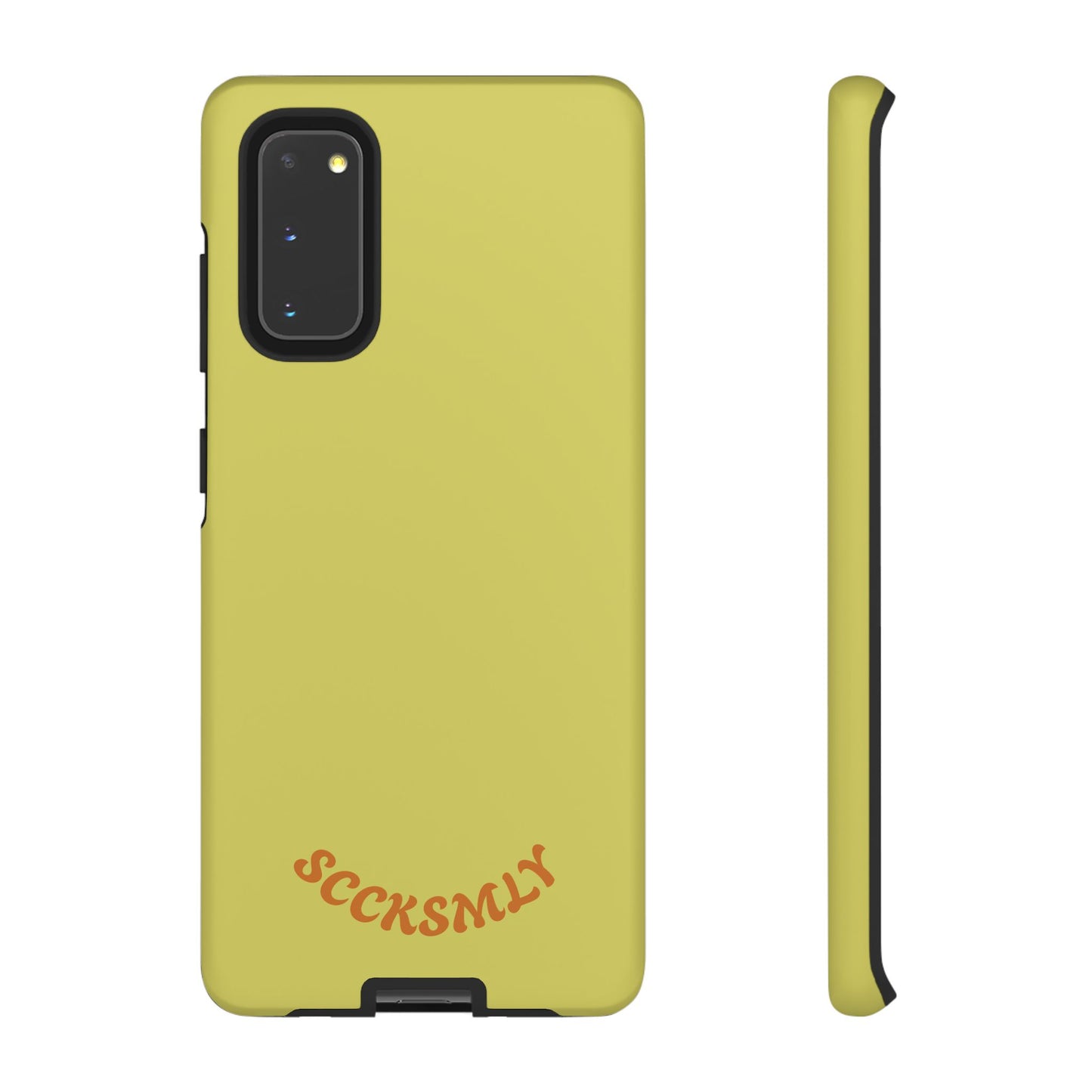 SOLID Lemon Dijon Glaze Tough Case for Samsung
