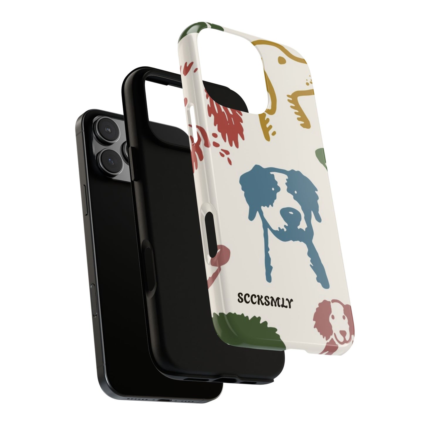 Paws & Portraits Tough Phone Case for Apple