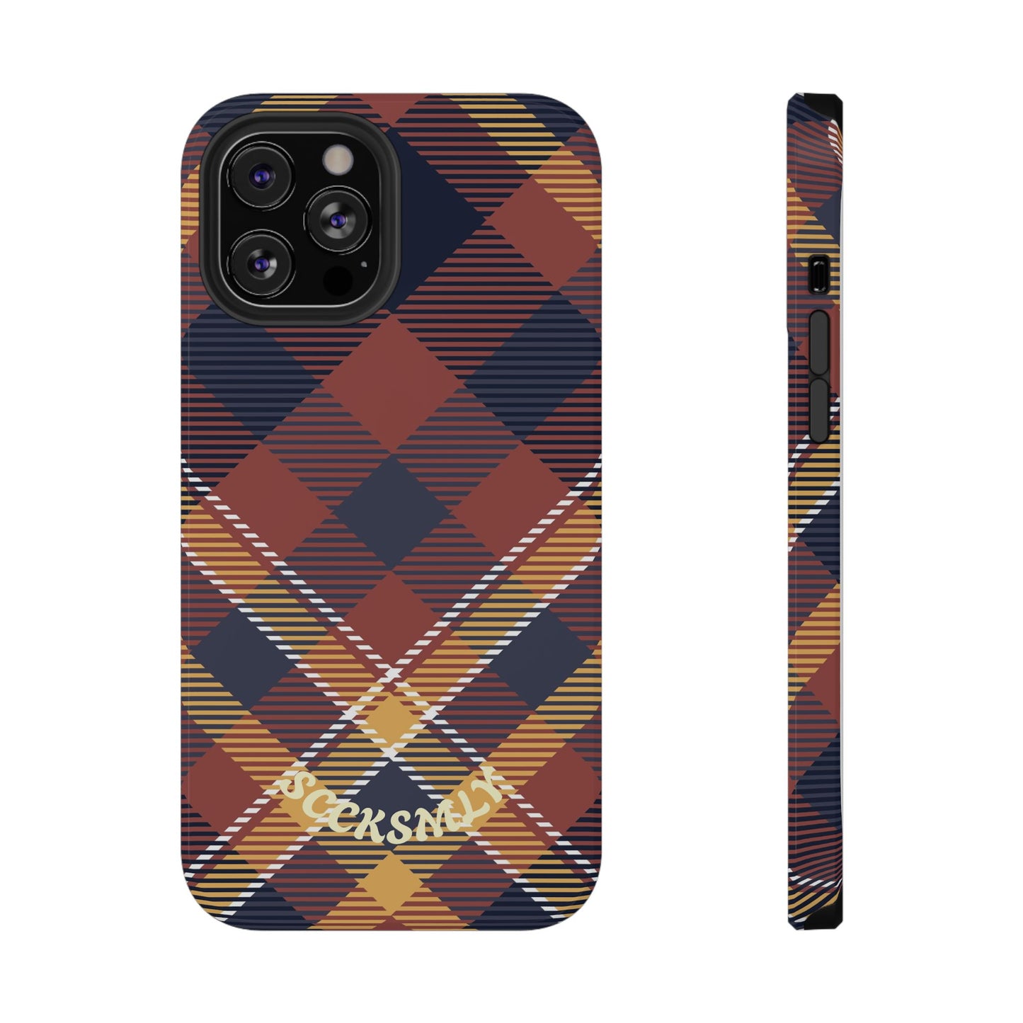 Harvest Tartan Phone Case for Apple