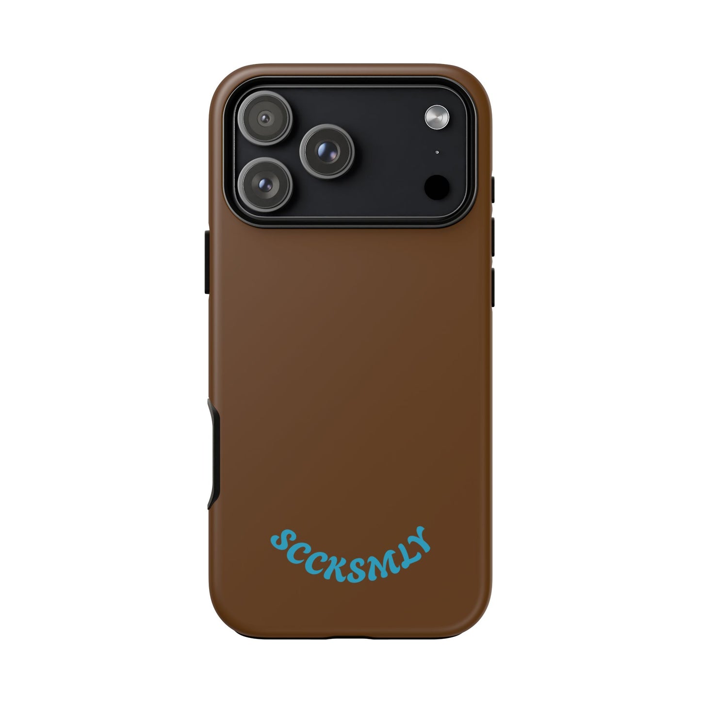SOLID Chocolate Coco Tough Case for Apple