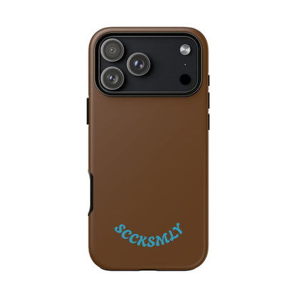 SOLID Chocolate Coco Tough Case for Apple