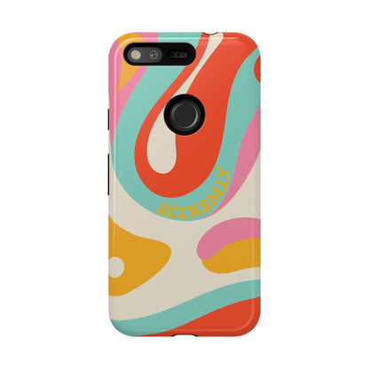 Psychodelic Acid Swirl Phone Case for Google Pixel