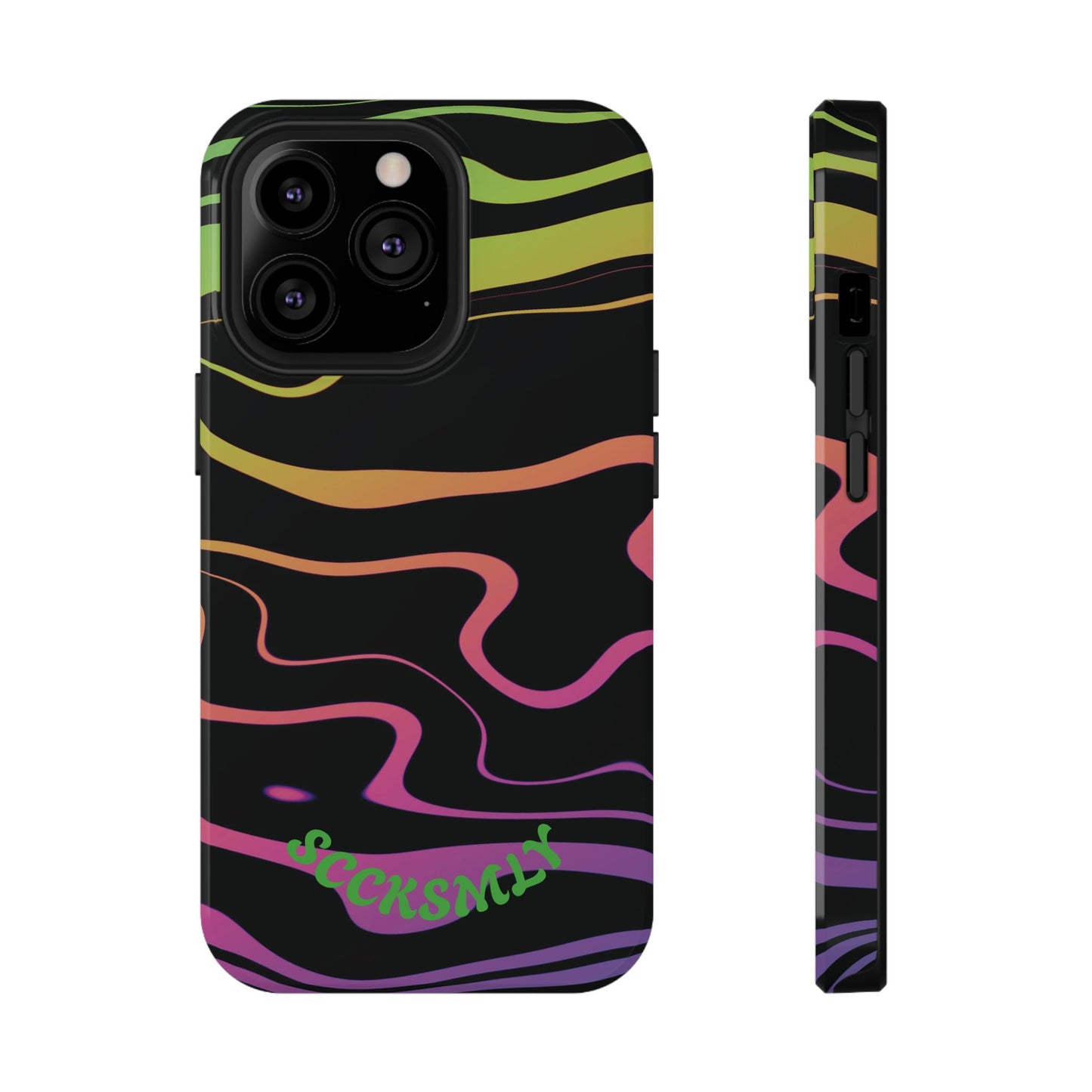 Dark Rainbow Phone Case for Apple