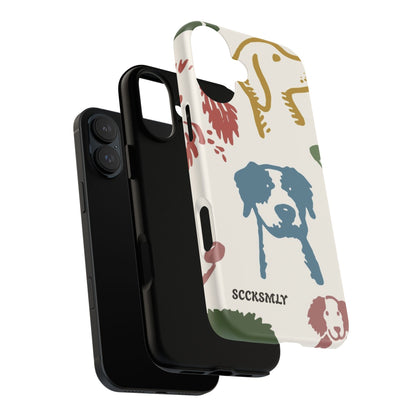Paws & Portraits Tough Phone Case for Apple