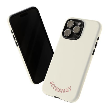 Sweet Oat Milk Tough Phone Case for Apple