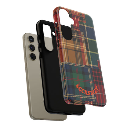 Heritage Hues Patchwork Tough Phone Case for Samsung