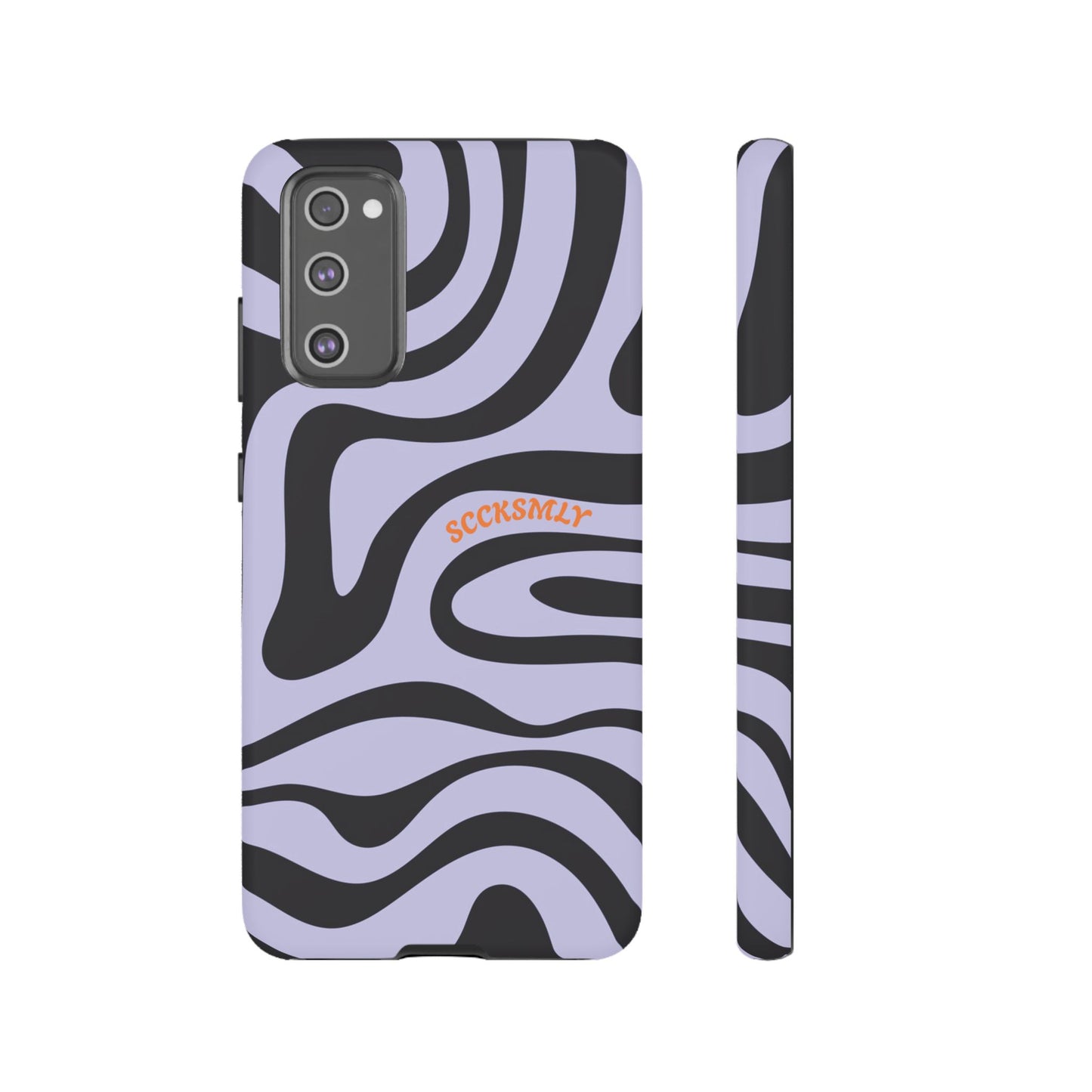 Purple Swirl Phone Case for Samsung