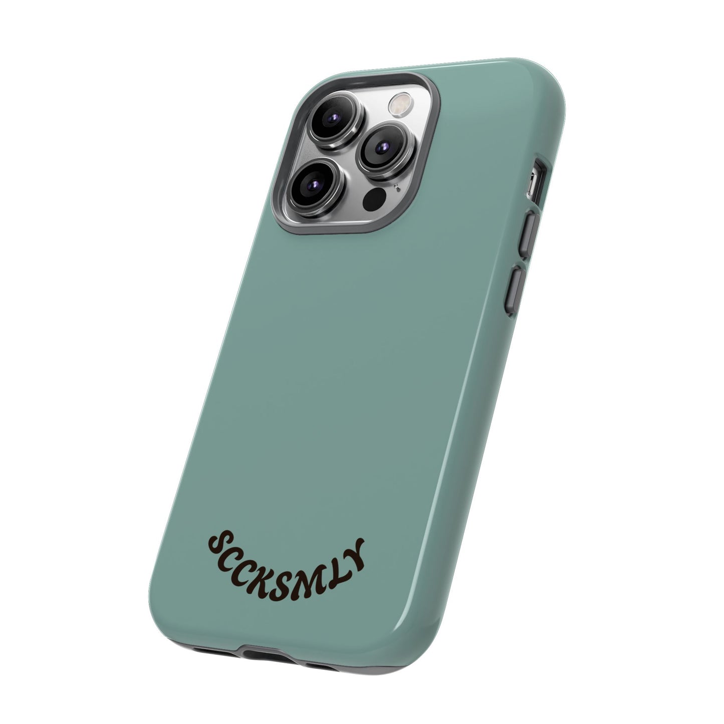 SOLID Fudge Mint Crunch Tough Phone Case for Apple