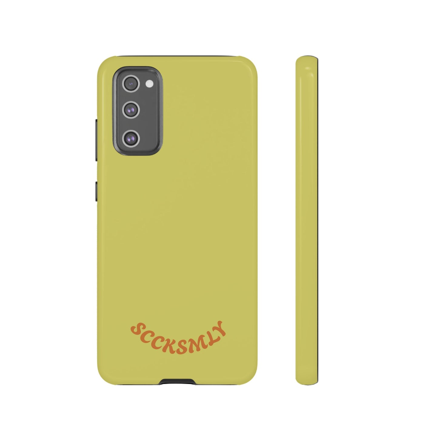 SOLID Lemon Dijon Glaze Tough Case for Samsung