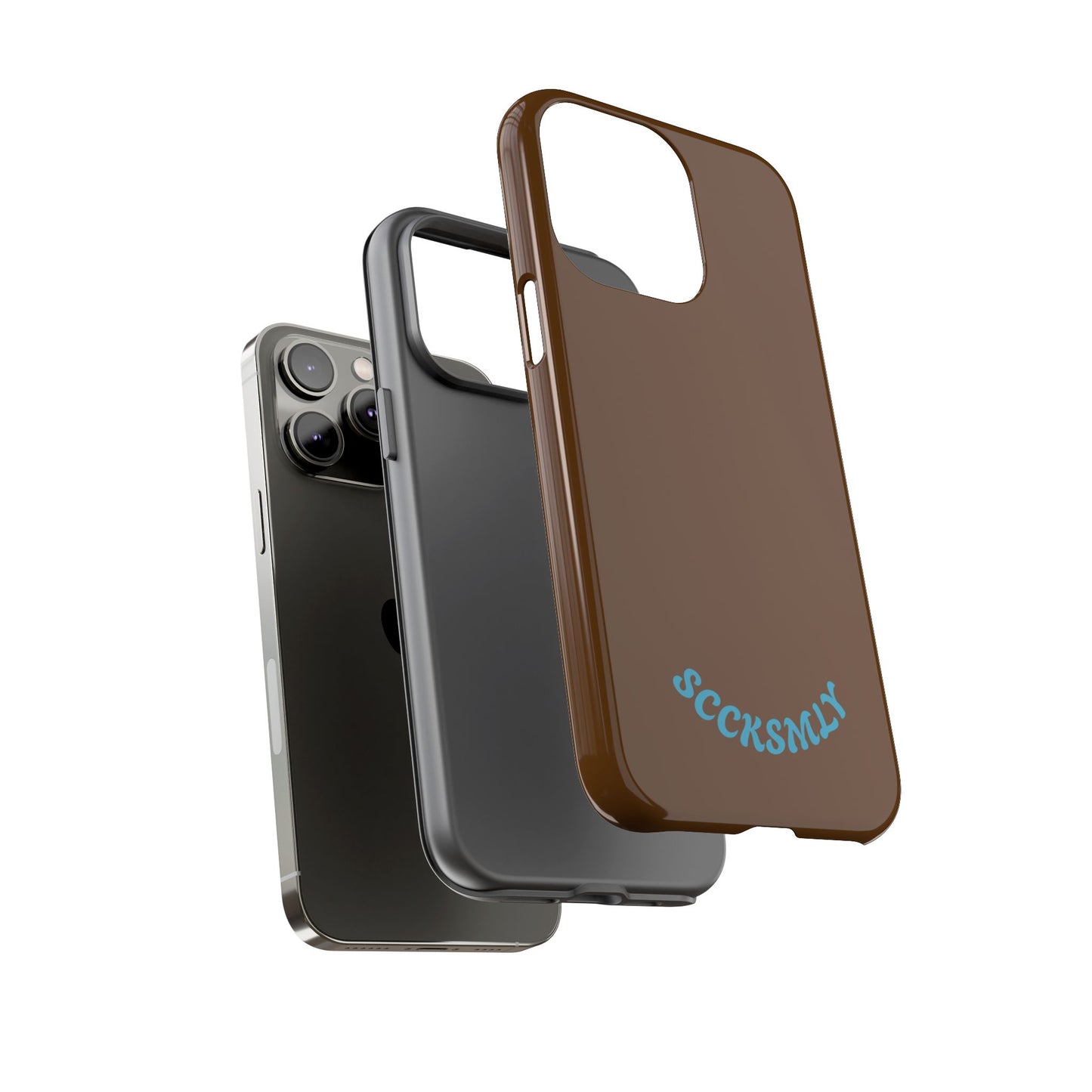 SOLID Chocolate Coco Tough Case for Apple