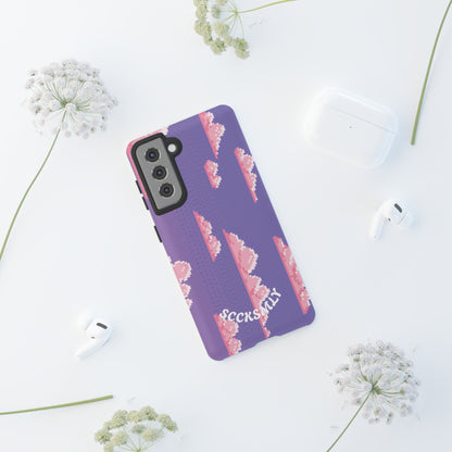 Purple Cotton Candy Sky Tough Phone Case for Samsung
