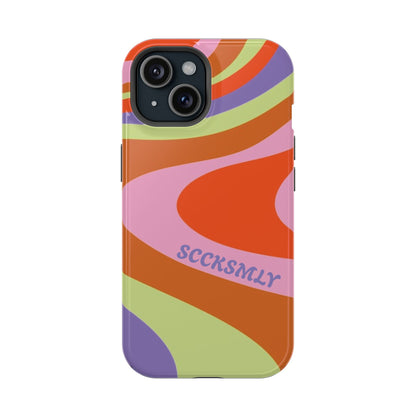 Curvy Swirl Phone Case for Apple