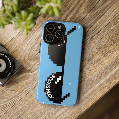 Pixel Glass Tough Phone Case for Apple