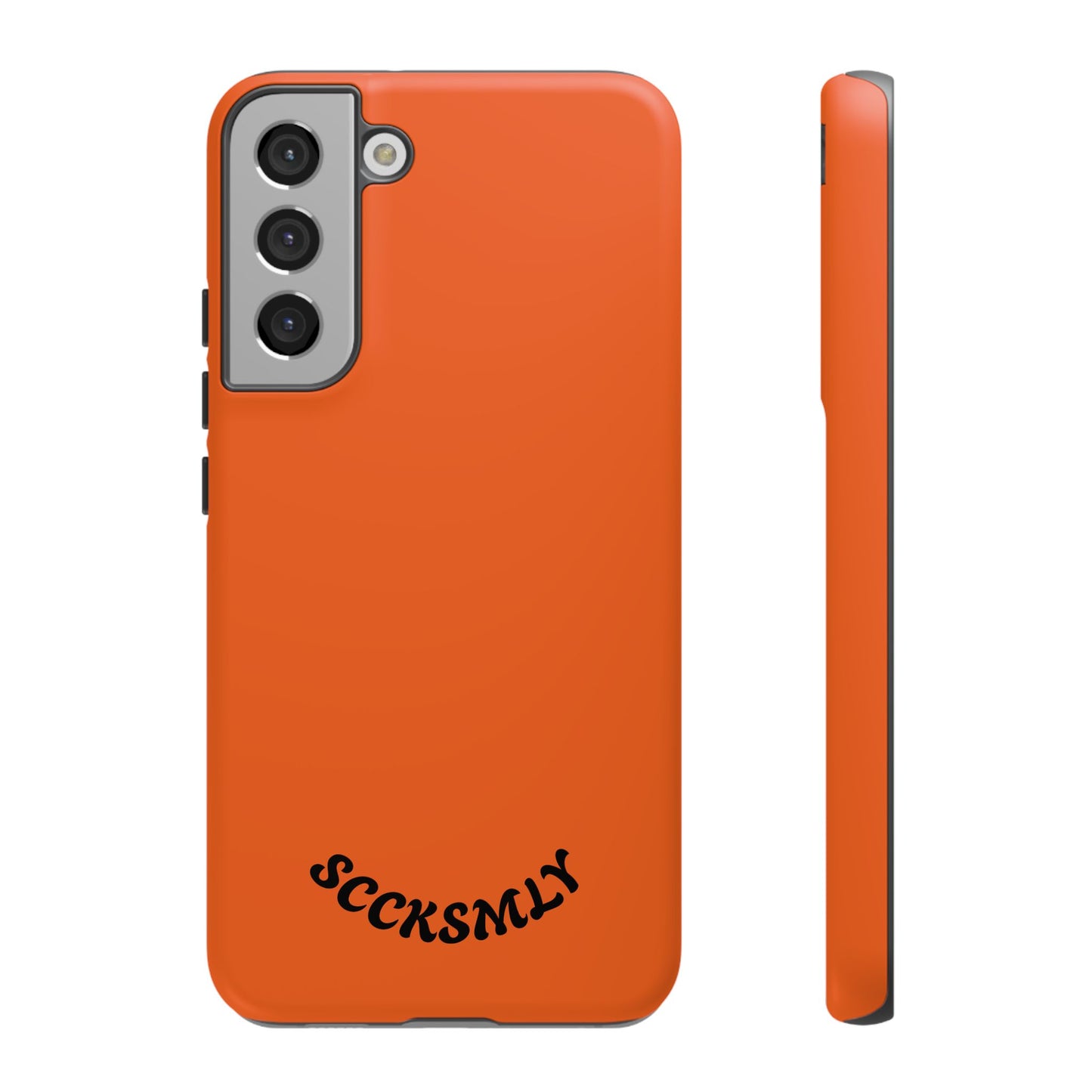 SOLID Tangerine Tough Case for Samsung
