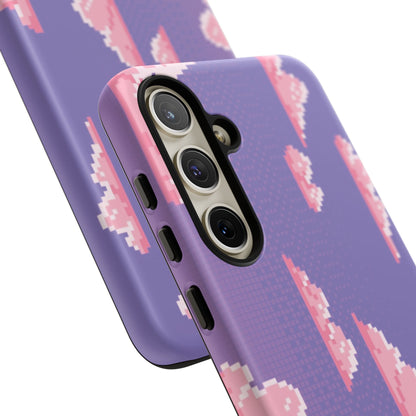 Purple Cotton Candy Sky Tough Phone Case for Samsung