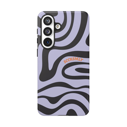 Purple Swirl Phone Case for Samsung