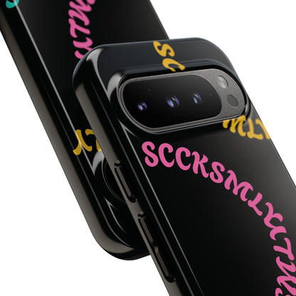 Y2K Wavy Script Tough Case for Google Pixel