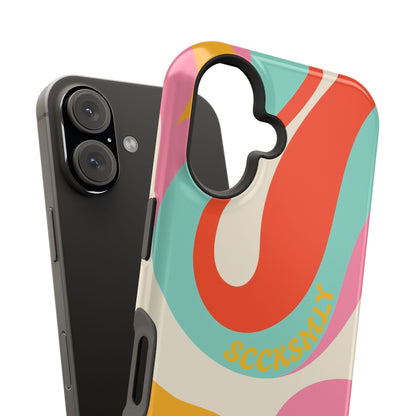 Psychodelic Acid Swirl Phone Case for Apple