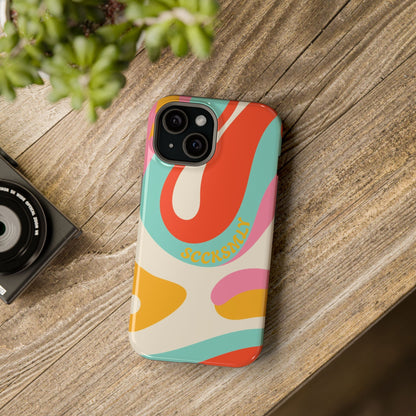 Psychodelic Acid Swirl Phone Case for Apple