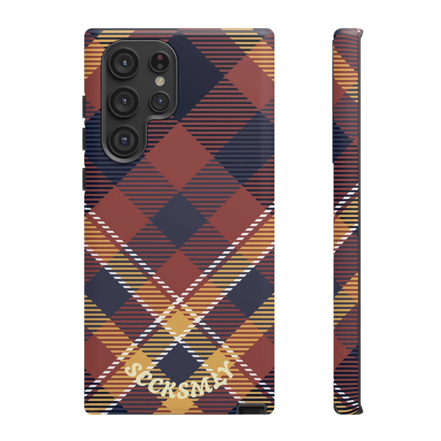 Harvest Tartan Phone Case for Samsung