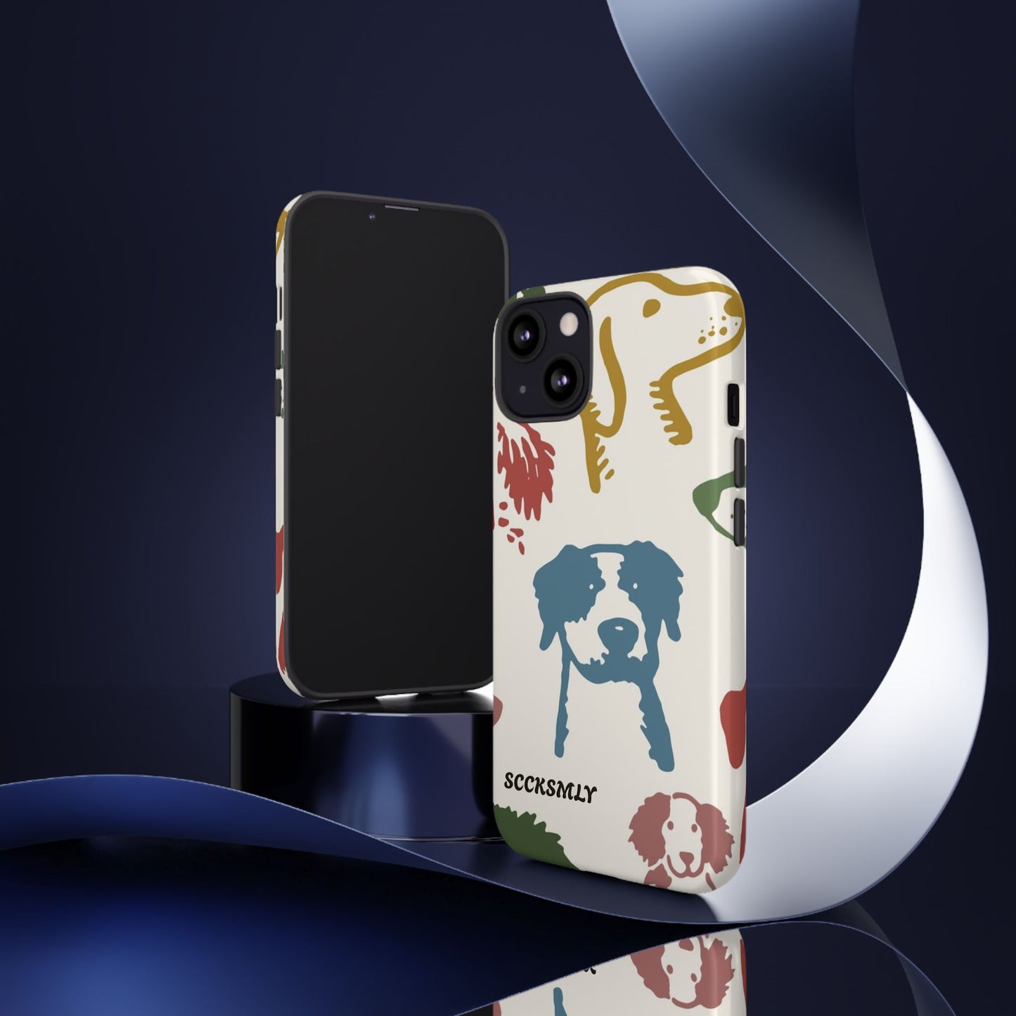 Paws & Portraits Tough Phone Case for Apple