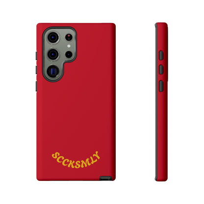 SOLID Calm Cherry Tough Case for Samsung