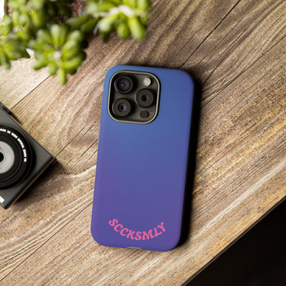 Berry Pop Gradient Tough Phone Case for Apple