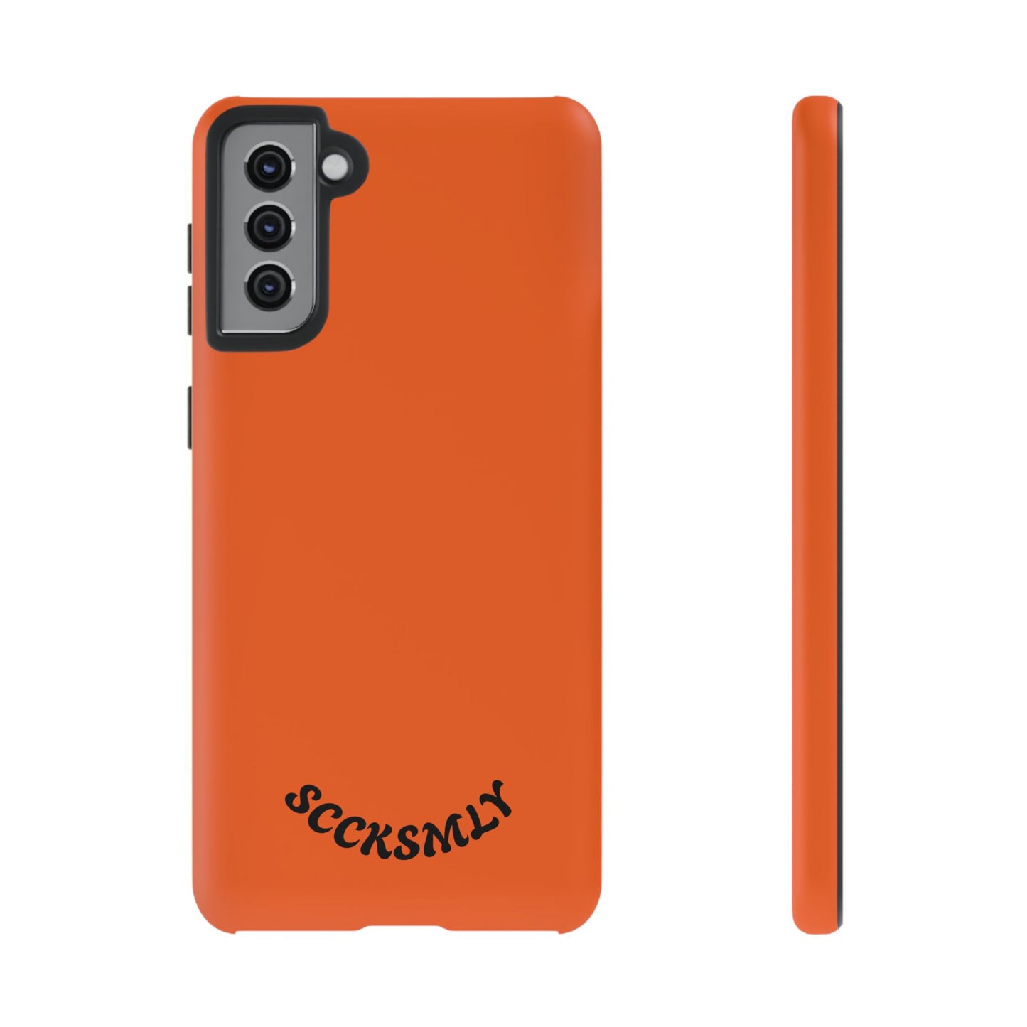 SOLID Tangerine Tough Case for Samsung